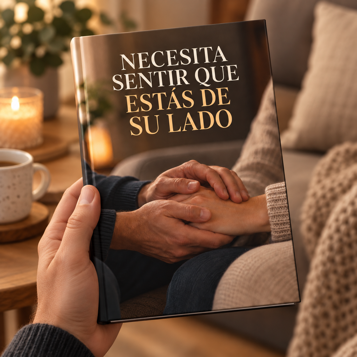 NECESITA SENTIR QUE ESTÁS DE SU LADO