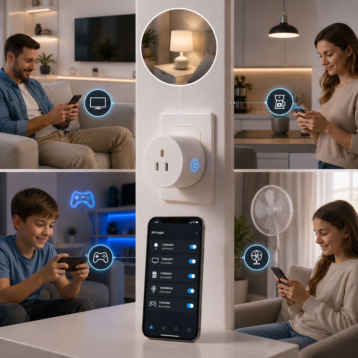 Enchufe Inteligente WiFi