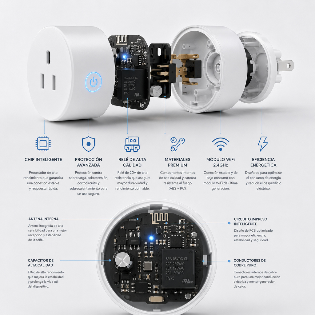 Enchufe Inteligente WiFi