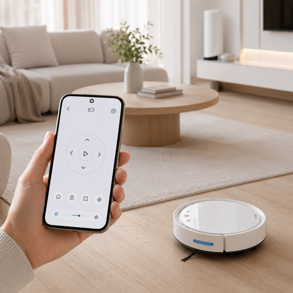 Aspirador Robot Inteligente Wifi
